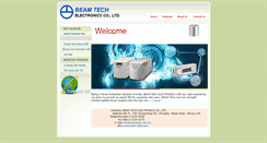 Desktop Screenshot of beamtech.com.tw